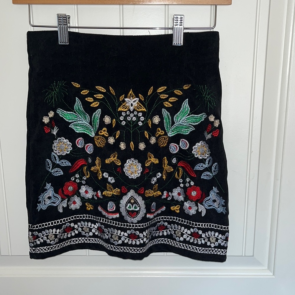 Embroidered Skirt